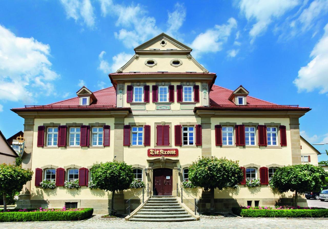 Gasthof Die Krone Швебиш-Халль Экстерьер фото